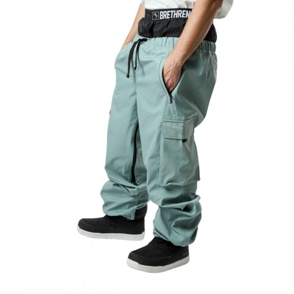 BRETHREN ACCESS CARGO ALOE GREEN PANTALONI SNOWBOARD