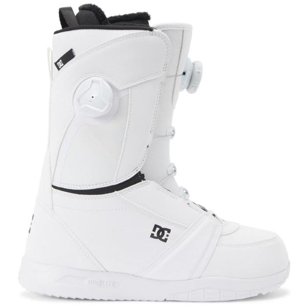 DC LOTUS DOUBLE BOA WHITE/WHITE SCARPONI SNOWBOARD DONNA