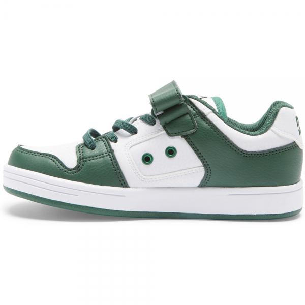 DC SHOES MANTECA 4 V Sn WHITE/GREEN SCARPE BAMBINO