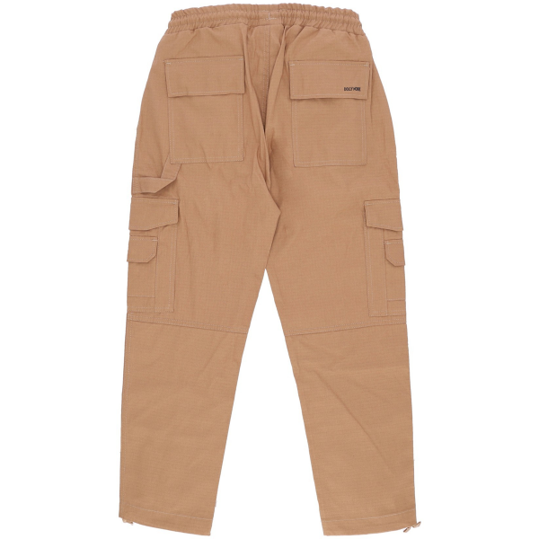 DOLLY NOIRE LANCED BAGGY CARGO BEIGE PANTALONI