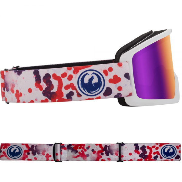 DRAGON DX3 OTG KOI LITE/PURPLE ION MASCHERA SNOWBOARD