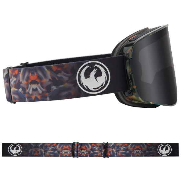 DRAGON NFX2 FIRE LEAF MASCHERA SNOWBOARD