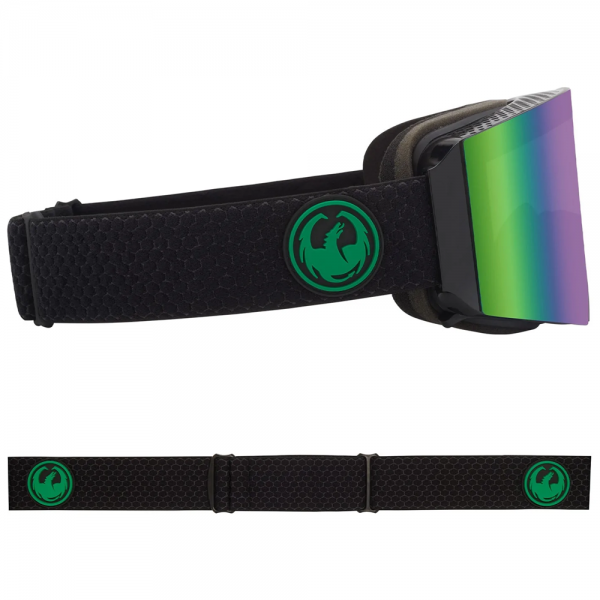 DRAGON RVX MAG OTG GREEN ION + AMBER MASCHERA SNOWBOARD