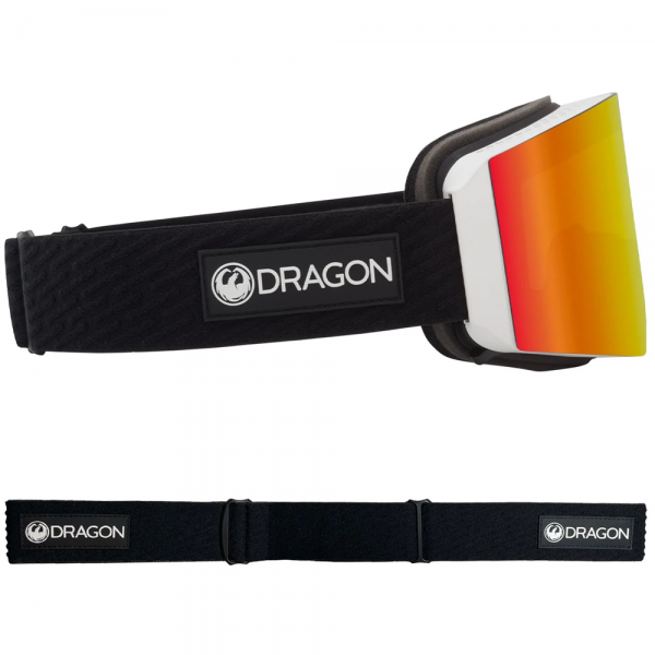 DRAGON RVX MAG OTG ICON/RED ION + LIGHT ROSE MASCHERA SNOWBOARD