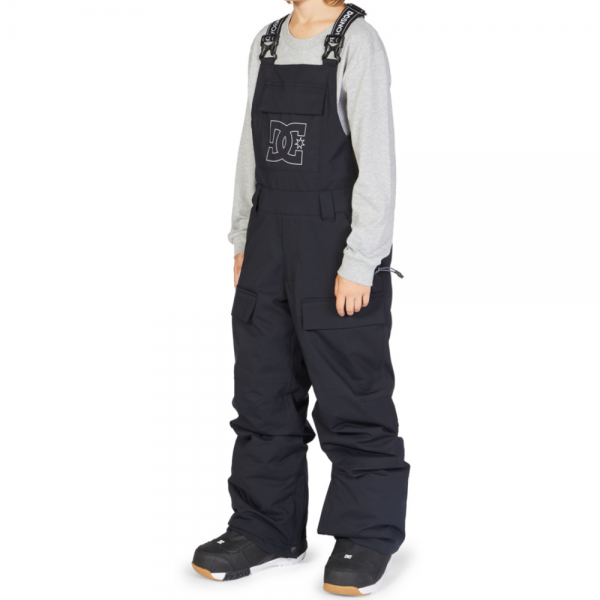 DC BY'S ROADBLOCK 45K BLACK PANTALONI SNOWBOARD BAMBINO