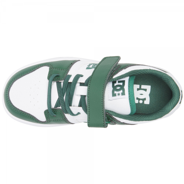 DC SHOES MANTECA 4 V Sn WHITE/GREEN SCARPE BAMBINO