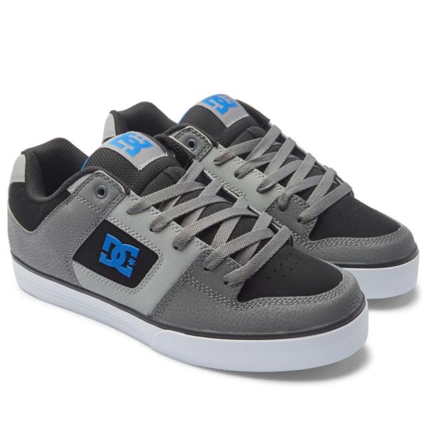 DC SHOES PURE BLACK/GREY/BLUE SCARPE