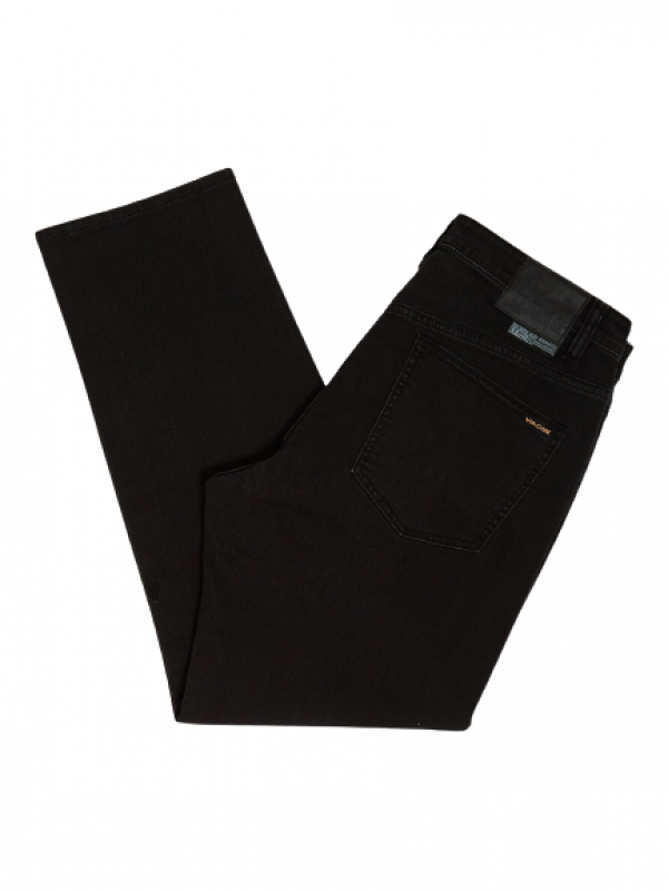 VOLCOM MODOWN TAPERED DENIM INK BLACK PANTALONI