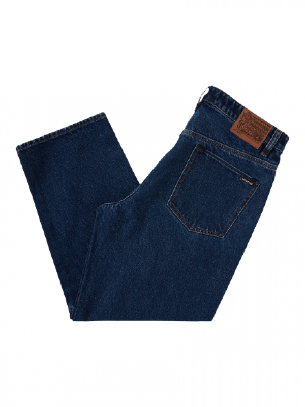 VOLCOM LOUIE LOPEZ TAPERED DENIM BLUE RINSE PANTALONI