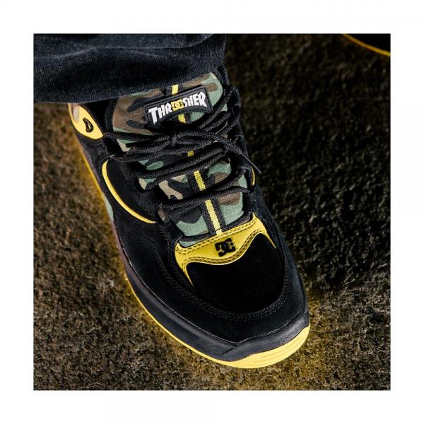 DC SHOES KALYNX x THRASHER BLACK CAMO SCARPE