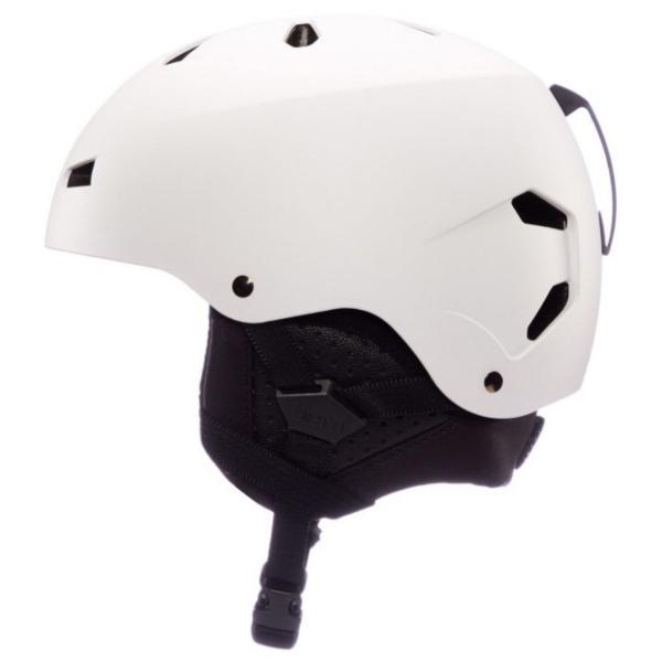 BERN MACON CLASSIC MATTE WHITE CASCO SNOWBOARD