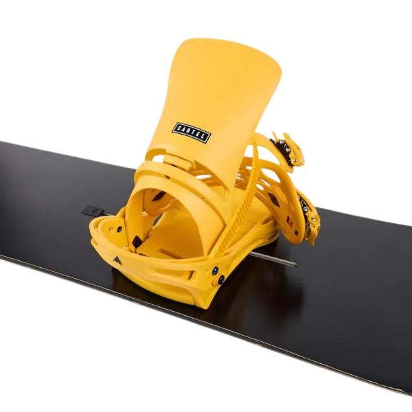 BURTON CARTEL GOLDENROD ATTACCHI SNOWBOARD