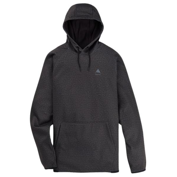 BURTON CROWN WEATHERPROOF TRUE BLACK HEATHER FELPA SNOWBOARD FLEECE