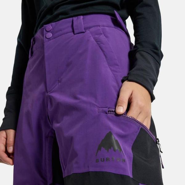 BURTON SKYLAR IMPERIAL PURPLE PANTALONI SNOWBOARD BAMBINO