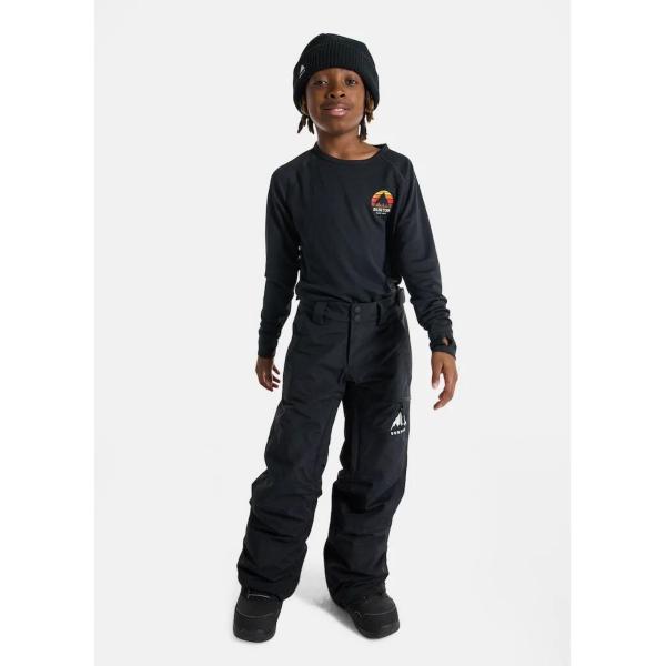 BURTON SKYLAR PANT TRUE BLACK PANTALONI SNOWBOARD BAMBINO