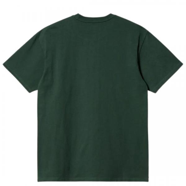 CARHARTT WIP S/S CHASE DUCK DISCOVERY GREEN T-SHIRT