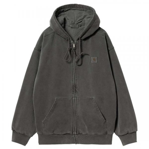 CARHARTT WIP HOODED VISTA JACKET GRAPHITE (GARMENT DYED)