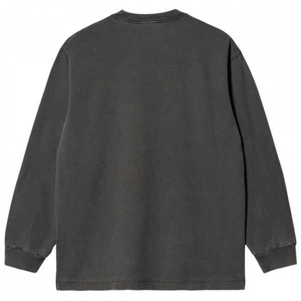 CARHARTT WIP L/S VISTA GRAPHITE (GARMENT DYED)