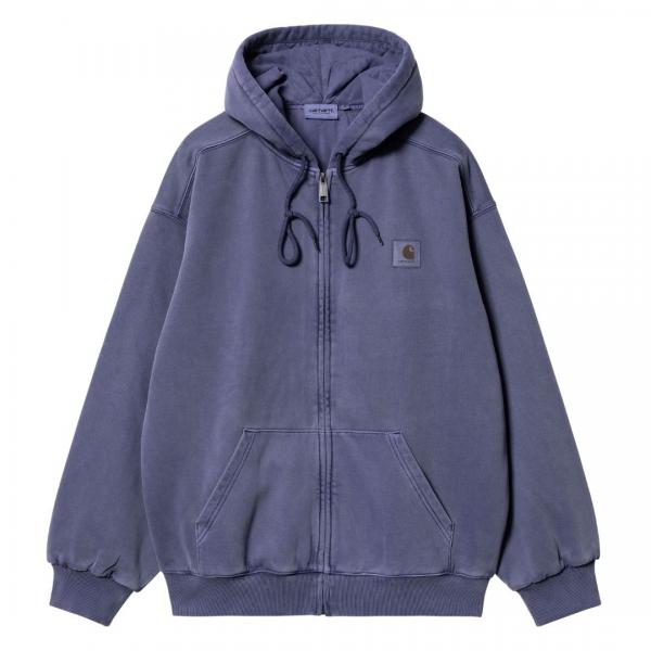 CARHARTT WIP HOODED VISTA JACKET AURA (GARMENT DYED)