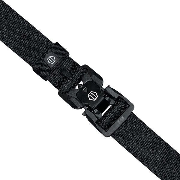 DOLLY NOIRE MAGNET BUCKLE BELT BLACK CINTURA