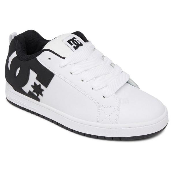 DC SHOES COURT GRAFFIK WHITE/BLACK/BLACK SCARPE