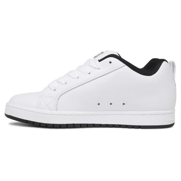 DC SHOES COURT GRAFFIK WHITE/BLACK/BLACK SCARPE