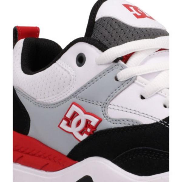 DC SHOES ASCEND BLACK GREY WHITE SCARPE ALLACCIATE