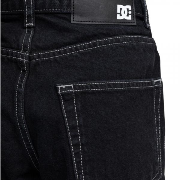 DC WORKER BAGGY DENIM BLACK PANTALONI BAMBINO