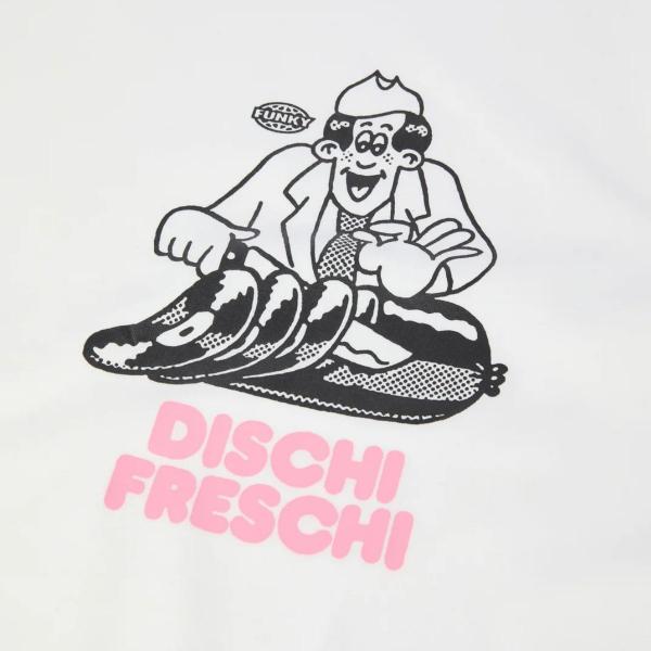 FUNKY DISCHIFRESCHI TEE WHITE