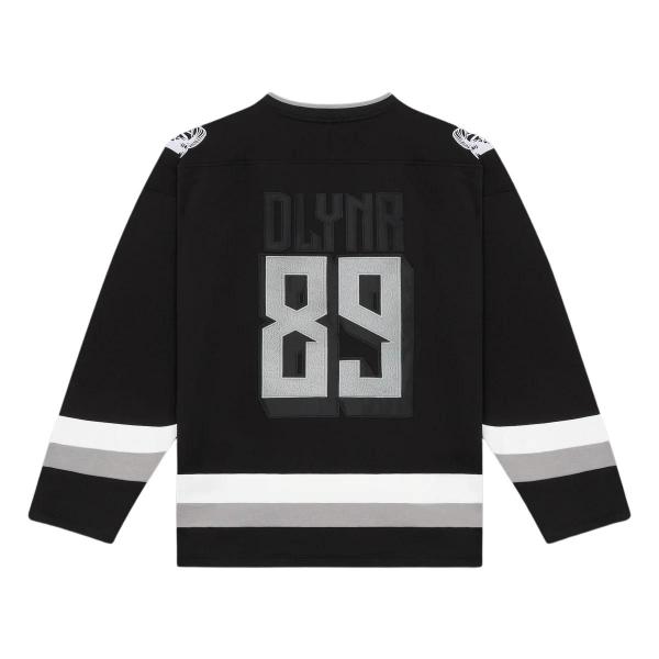 DOLLY NOIRE GOAT HOCKEY CREWNECK BLACK 