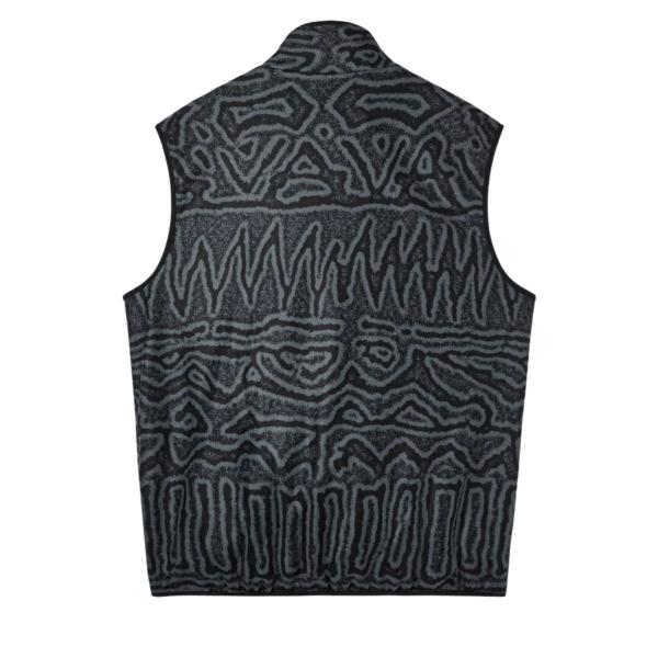 FUNKY HERITAGE FLEECE VEST GREY SMANICATO 