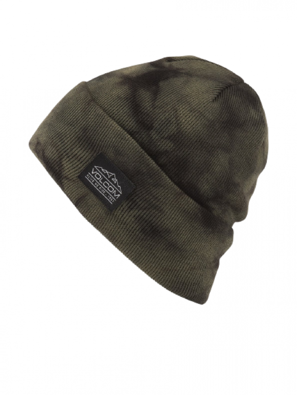 VOLCOM TIE-DYE BEANIE BLACK GREEN CAPPELLO