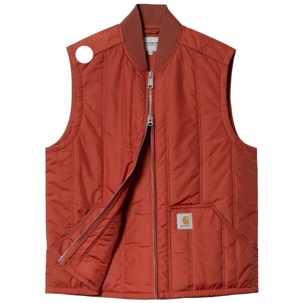 CARHARTT WIP LACHIAN VEST LINER VERMILLION