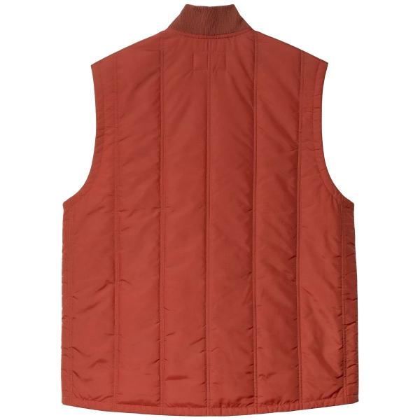 CARHARTT WIP LACHIAN VEST LINER VERMILLION