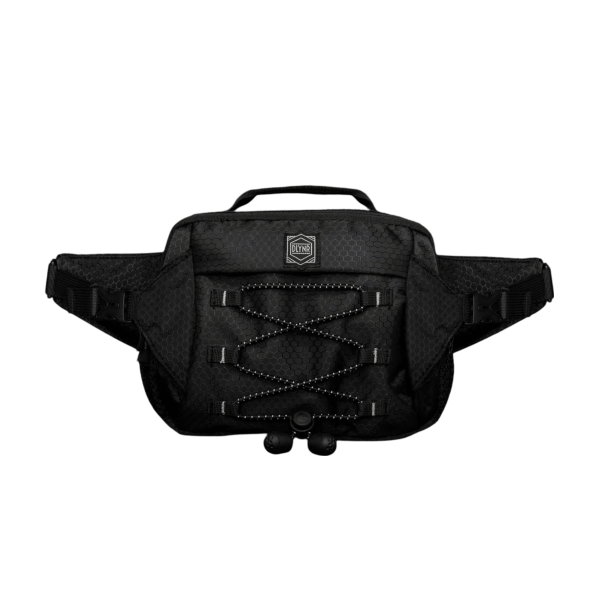 DOLLY NOIRE URBAN REFLECTIVE WAISTPACK BLACK MARSUPIO