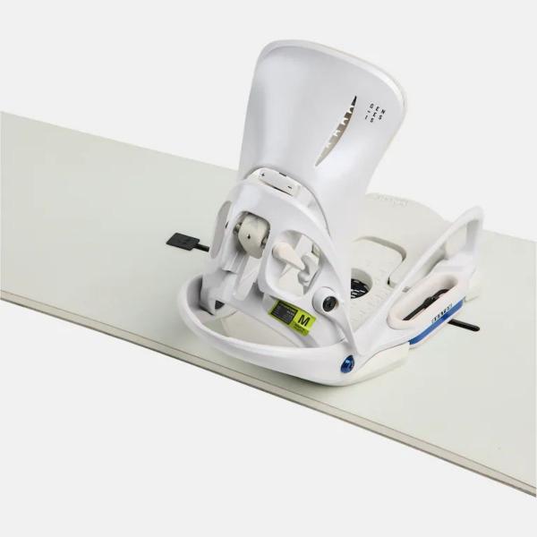 BURTON STEP ON GENESIS EST WHITE ATTACCHI SNOWBOARD