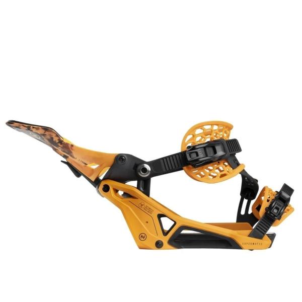 NIDECKER SUPERMATIC DUNE ORANGE ATTACCHI SNOWBOARD