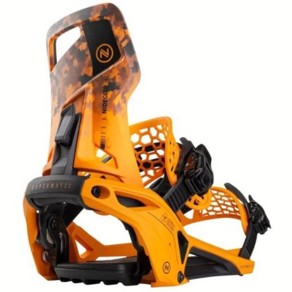 NIDECKER SUPERMATIC DUNE ORANGE ATTACCHI SNOWBOARD