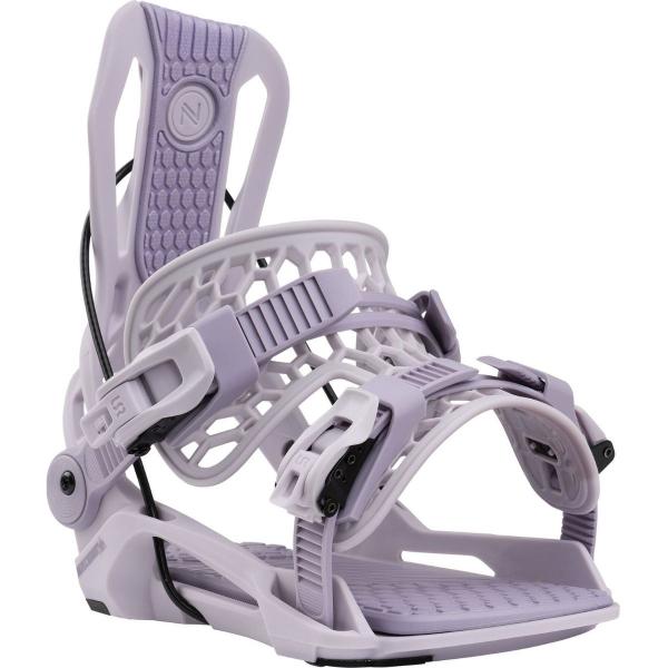 NIDECKER FLOW FENIX LAVENDER ATTACCHI SNOWBOARD