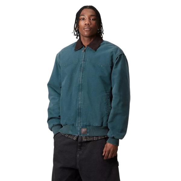 CARHARTT WIP OG SANTA FE JACKET DEEP LAGON/BLACK