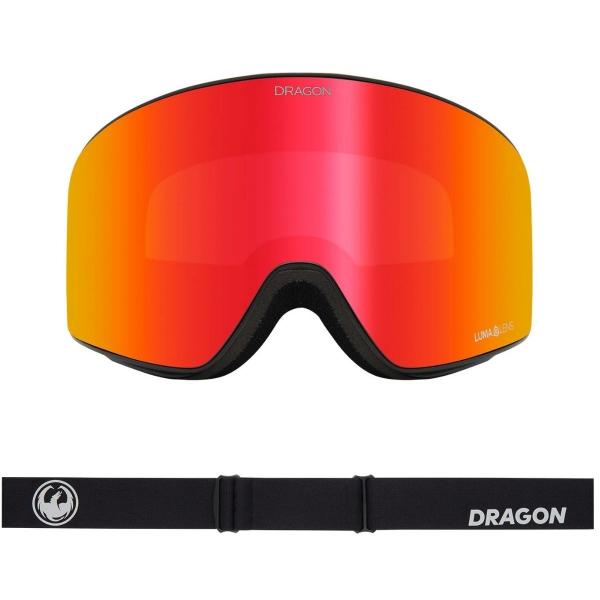 DRAGON PXV NOUVEAU BLACK MASCHERA SNOWBOARD