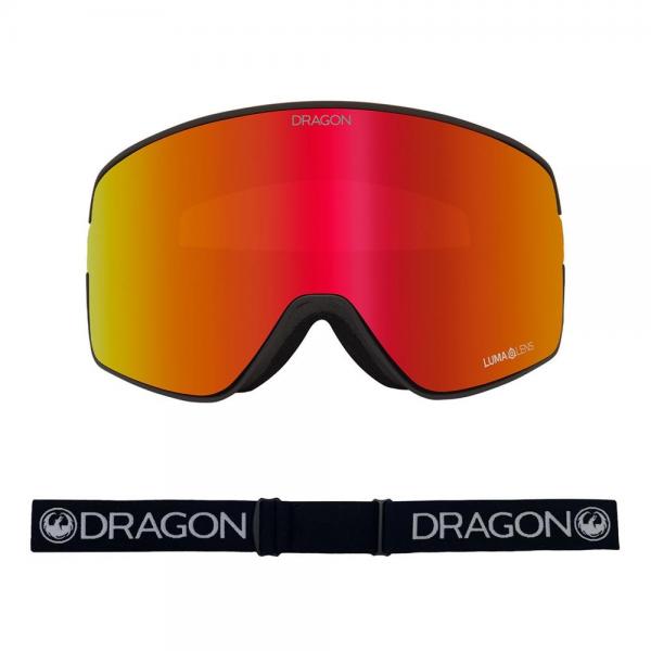 DRAGON NFX2 COMP LL RED ION/LL ROSE MASCHERA SNOWBOARD