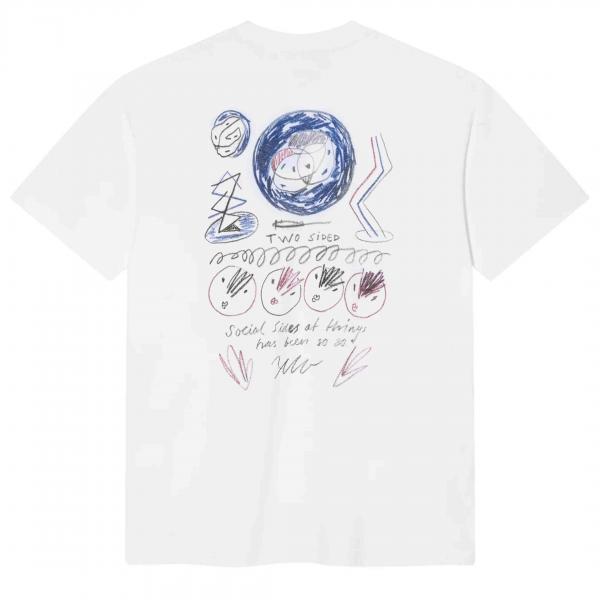 POLAR SOCIAL SIDE WHITE T-SHIRT