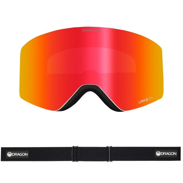 DRAGON R1 OTG ICON RED MASCHERA SNOWBOARD