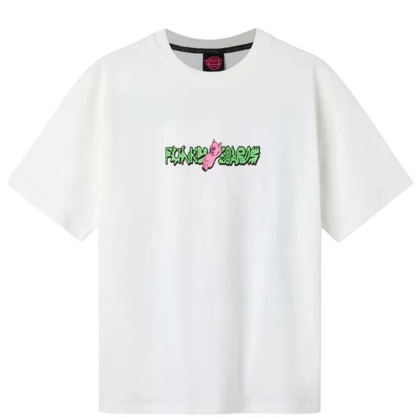 FUNKY SALAMI TEE WHITE