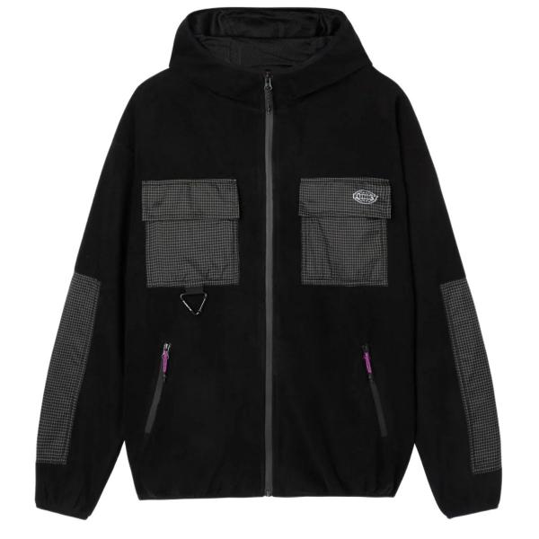 FUNKY TECH HOODED FLEECE BLACK