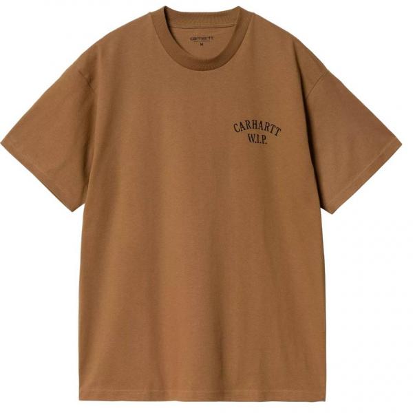 CARHARTT WIP S/S CABINETRY HAMILTON BROWN/BLACK T-SHIRT