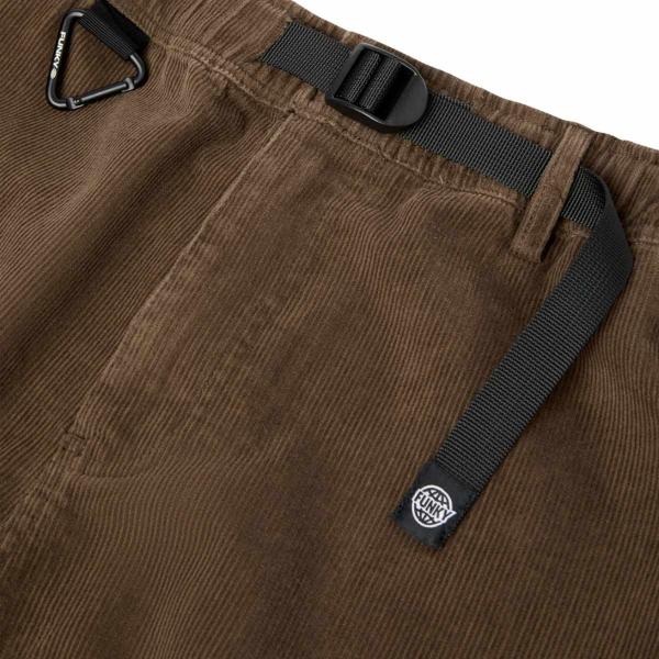 FUNKY ULTRA CORDUROY TROUSERS WASHEWD BROWN PANTALONI