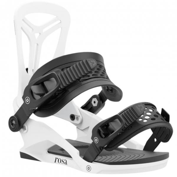 UNION ROSA WHITE ATTACCHI SNOWBOARD DONNA