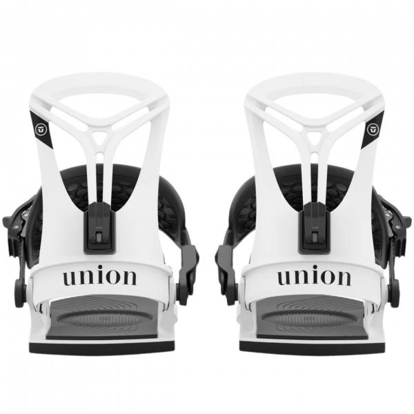 UNION ROSA WHITE ATTACCHI SNOWBOARD DONNA